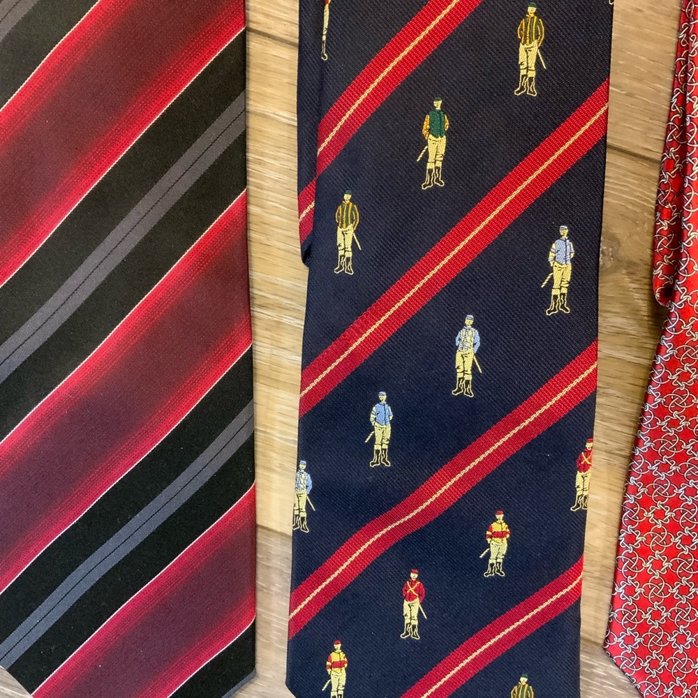 Set Of Four Men’s Ties. - image 2